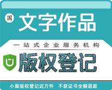 文字作品著作權版權注冊申請